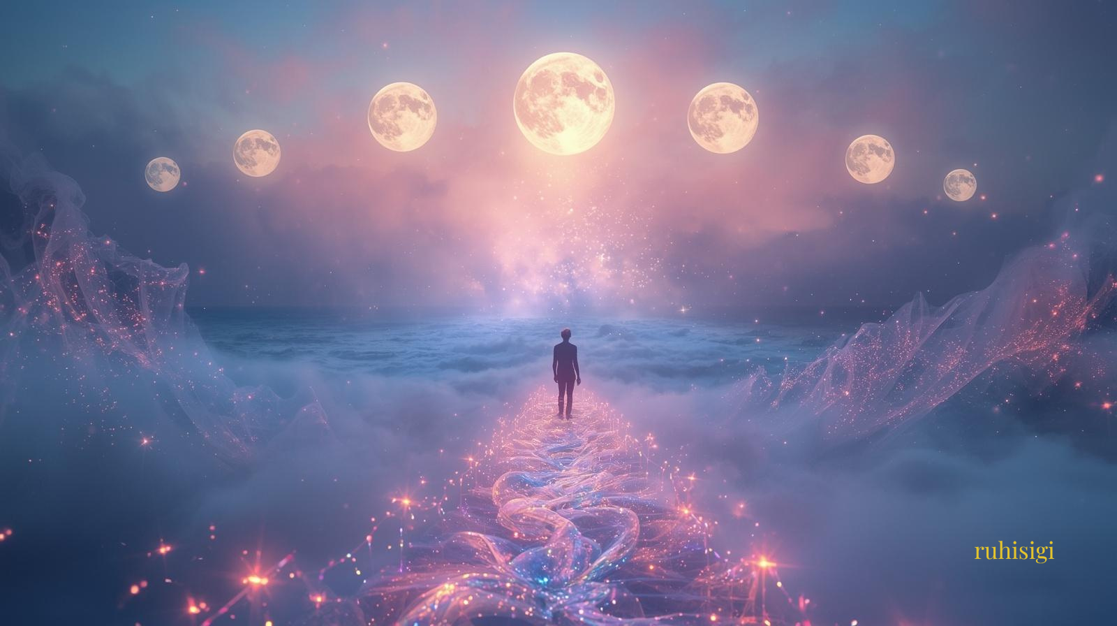 This harmonic represents the thin line where the rational world ends and imagination begins. If your birth chart tells the story of your physical body and character, the 7th Harmonic is your dream body. It reveals not only what you are talented at, but also what your soul longs for and the divine source it draws from. Seven is the vibration of universal balance—seven colors, seven musical notes, seven heavens. It’s where your creative mind meets its muse. For a scientist, a strong 7th Harmonic is the intuitive vision that says, "What if?". It is the hidden motivation for your life journey.