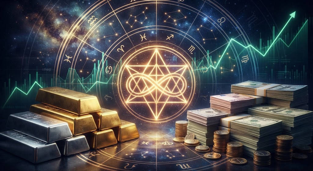 Astrology meets finance and wealth.